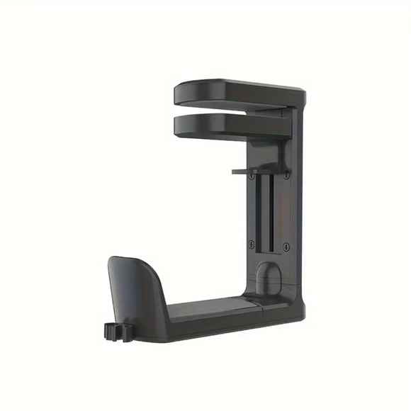 Under Desk Headphone Holder Mount 360° Rotating Clamp Hanger - Picture 2 of 10
